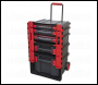 Sealey AP860 Professional Mobile Toolbox with 5 Removable Storage Cases