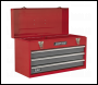 Sealey AP9243BBCOMBO American PRO® Tool Chest 3 Drawer with 93pc Tool Kit - Red/Grey