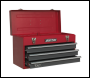 Sealey AP9243BB Tool Chest 3 Drawer Portable with Ball-Bearing Slides - Red/Grey