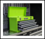 Sealey AP9243BBHV American PRO® Tool Chest 3 Drawer - Green/Grey