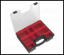 Sealey APAS3R Parts Storage Case with 8 Removable Compartments