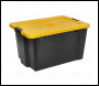 Sealey APB54 Composite Stackable Storage Box with Lid 54L