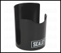 Sealey APCHB Magnetic Cup/Can Holder - Black