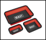 Sealey APCMTS Parts Tray Collapsible Magnetic - Set of 3