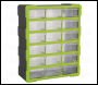 Sealey APDC18HV Cabinet Box 18 Drawer - Green/Black