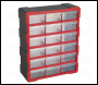 Sealey APDC18R Cabinet Box 18 Drawer - Red/Black