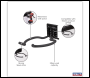 Sealey APH02 Power Tool Storage Hook