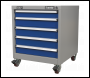 Sealey API5657A Premier Industrial™ Mobile Industrial Cabinet 5 Drawer