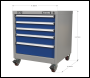 Sealey API5657B Premier Industrial™ Mobile Industrial Cabinet 5 Drawer