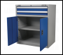 Sealey API8810 Premier Industrial™ Industrial Cabinet with 2 Drawers & 1 Shelf