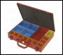 Sealey APMC15 Metal Case with 15 Storage Bins