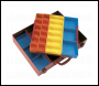 Sealey APMC27 2-Layer Metal Case with 27 Storage Bins
