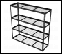 Sealey APMR1 Heavy-Duty Modular Racking Unit with 4 Mesh Shelves 300kg Capacity Per Level 1830mm