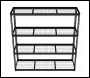 Sealey APMR1 Heavy-Duty Modular Racking Unit with 4 Mesh Shelves 300kg Capacity Per Level