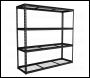 Sealey APMR1 Heavy-Duty Modular Racking Unit with 4 Mesh Shelves 300kg Capacity Per Level 1830mm