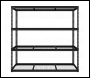 Sealey APMR1 Heavy-Duty Modular Racking Unit with 4 Mesh Shelves 300kg Capacity Per Level 1830mm
