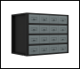 Sealey APMRM5 Modular Storage Mid Unit 16 Small Drawers 580mm