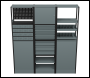 Sealey APMRSTACK1 Modular Storage System Combo 1.74m