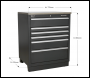 Sealey APMS03 Modular Floor Cabinet 6 Drawer 775mm Heavy-Duty