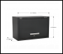 Sealey APMS13 Premier™ Heavy-Duty Modular Wall Cabinet 775mm