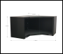 Sealey APMS16 Premier™ Heavy-Duty Modular Corner Wall Cabinet 930mm