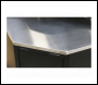 Sealey APMS19 Stainless Steel Corner Worktop 930mm