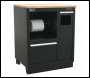 Sealey APMSCOMBO6W Premier™ Corner Storage System with Hardwood Worktop 1.71m