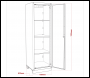 Sealey APMS21 Modular Full Height Floor Cabinet 2110mm - Heavy-Duty