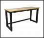 Sealey APMS22 Premier™ Heavy-Duty Steel Adjustable Workbench with Wooden Worktop 1830mm