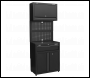 Sealey APMS2HFPD Rapid-Fit 1 Drawer Cabinet & Wall Cupboard