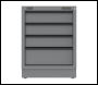 Sealey APMS38BE Superline PRO® Black Edition Modular Cabinet 4 Drawer 680mm