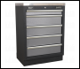 Sealey APMSSTACK01SS Superline PRO® 4.9m Storage System - Stainless Worktop