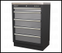 Sealey APMS59 Superline PRO® Modular Cabinet 5 Drawer 680mm
