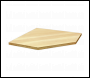 Sealey APMS60PW Pressed Wood Worktop for Modular Corner Cabinet 865mm