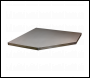 Sealey APMS60SS Stainless Steel Worktop for Modular Corner Cabinet 865mm