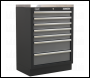 Sealey APMSSTACK08W Superline PRO® 1.6m Corner Storage System - Wood Worktop