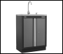 Sealey APMSSTACK17SS Superline PRO® Storage System with Stainless Worktop 4.92m