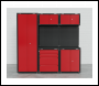Sealey APMS80COMBO3 American PRO® Modular Storage System 2.0m
