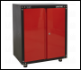 Sealey APMS81 Modular 2 Door Cabinet with Worktop 665mm