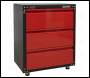 Sealey APMS82 Modular 3 Drawer Cabinet with Worktop 665mm