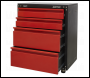 Sealey APMS84 Modular 4 Drawer Cabinet with Worktop 665mm