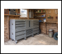 Sealey APMSCCOMBO4 Superline PRO® Connect Modular Storage System with Rubber Wood Worktop 2.03m