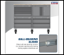 Sealey APMSCCOMBO5 Superline PRO® Connect Modular Storage System with Rubber Wood Worktop 1.36m