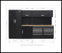 Sealey APMSCOMBO2W Premier™ Storage System with Hardwood Worktop 3.26m