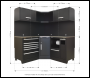 Sealey APMSCOMBO6SS Premier™ Corner Storage System with Stainless Worktop 1.71m