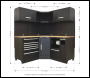 Sealey APMSCOMBO6W Premier™ Corner Storage System with Hardwood Worktop 1.71m