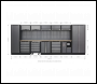 Sealey APMSSTACK01W Superline PRO® Storage System with Wood Worktop 4.92m
