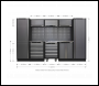 Sealey APMSSTACK03SS Superline PRO® Storage System with Stainless Worktop 3.24m