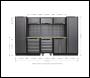 Sealey APMSSTACK03W Superline PRO® Storage System with Wood Worktop 3.24m