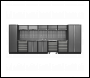 Sealey APMSSTACK17SS Superline PRO® 4.9m Storage System - Stainless Worktop